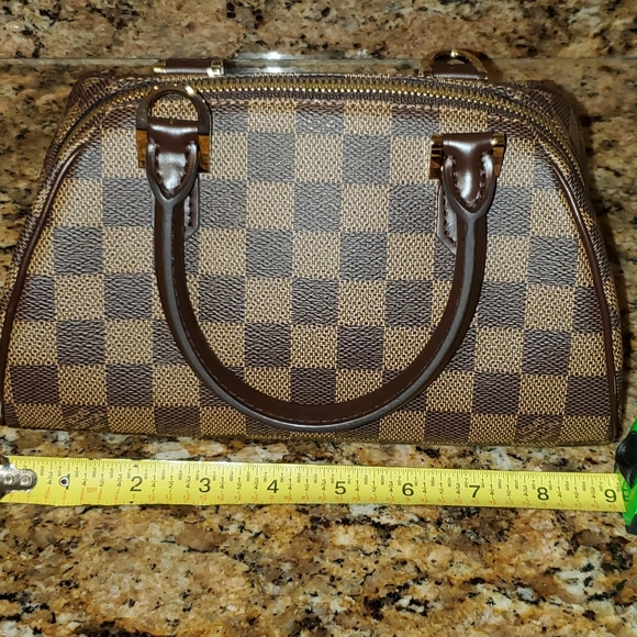 Authentic LIKE NEW Louis Vuitton Damier Ebene Ribera Mini RARE & HTF - Picture 7 of 11
